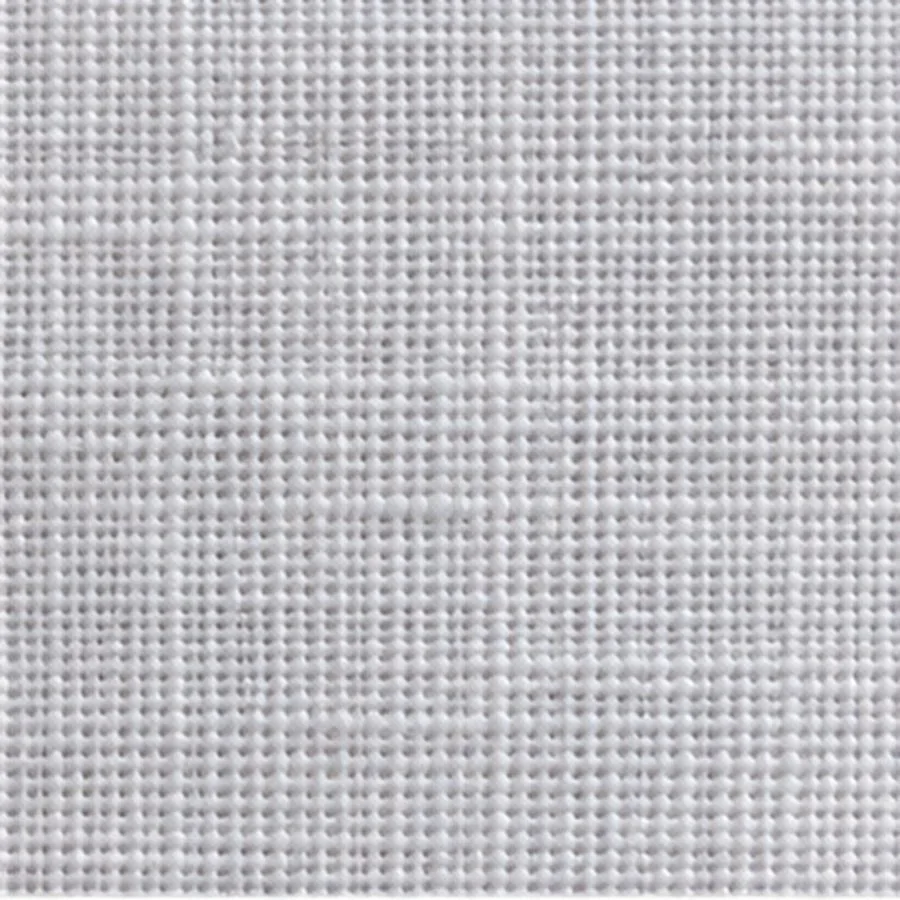 White cotton cambric, the fine plain weave at close range