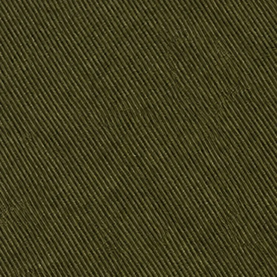 Olive cotton twill swatch