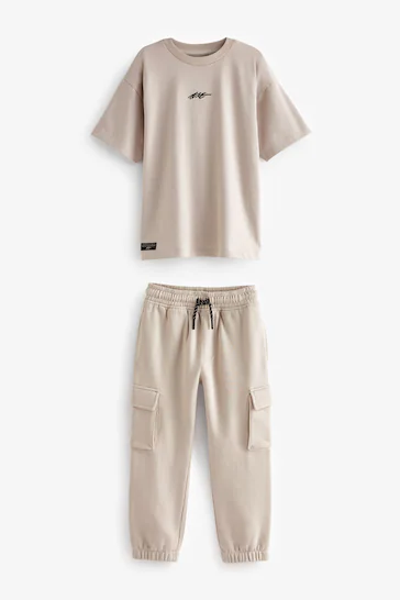 Cargo Joggers And T-Shirt Set (3-16yrs)