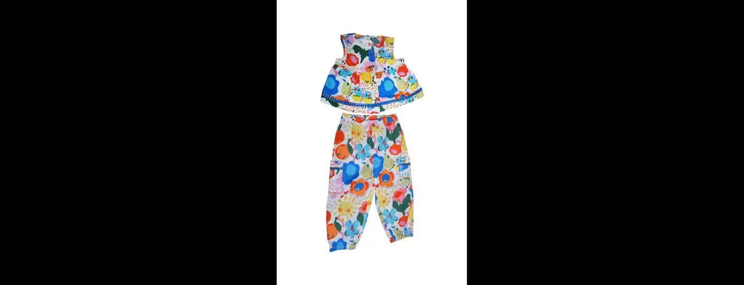 Color Splash Sleeveless Top and Jogger Set