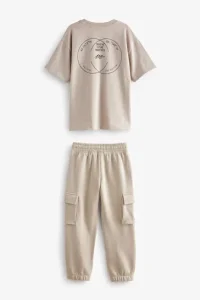 Cargo Joggers And T-Shirt Set (3-16yrs) - Thumbnail