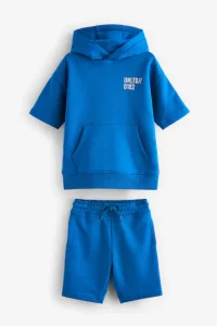 Short Sleeve Hoodie and Shorts Set (3-16yrs) - Thumbnail