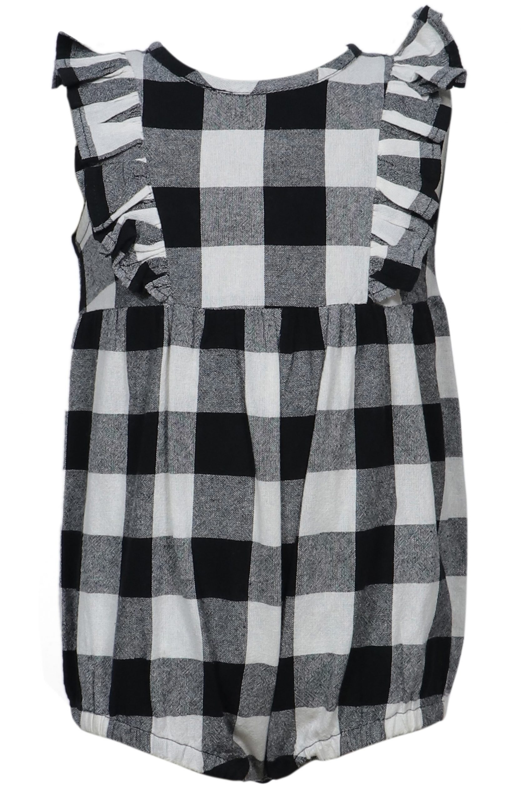 Monochrome Checkmate Play Suit