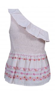 floral-Smock Top - Thumbnail