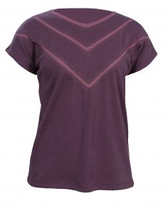 Lace Embrace Ribbed Top - Thumbnail