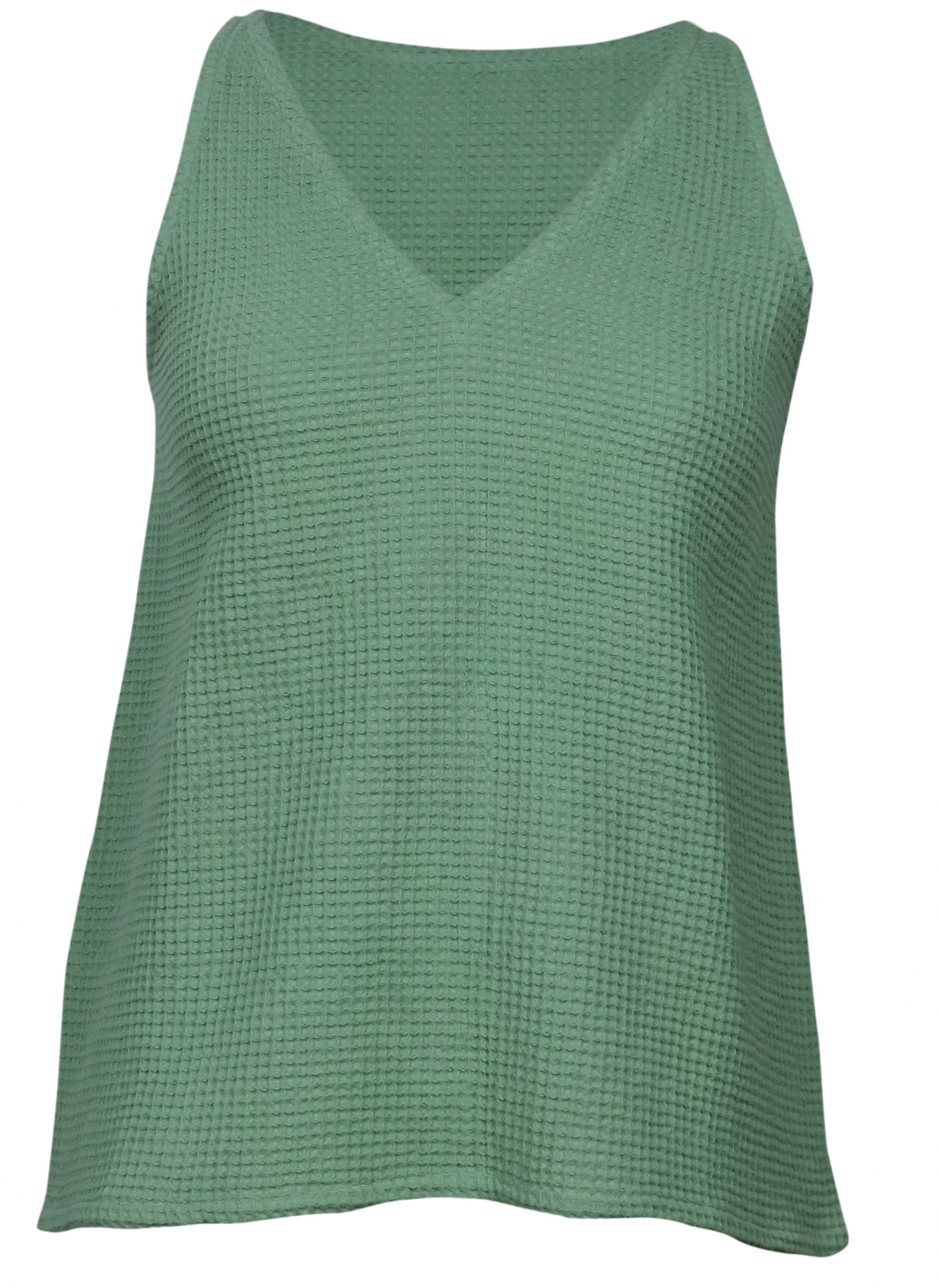 Waffle Cotton Tank