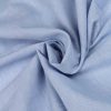 Blue Color Cotton Chambray Fabric - Thumbnail