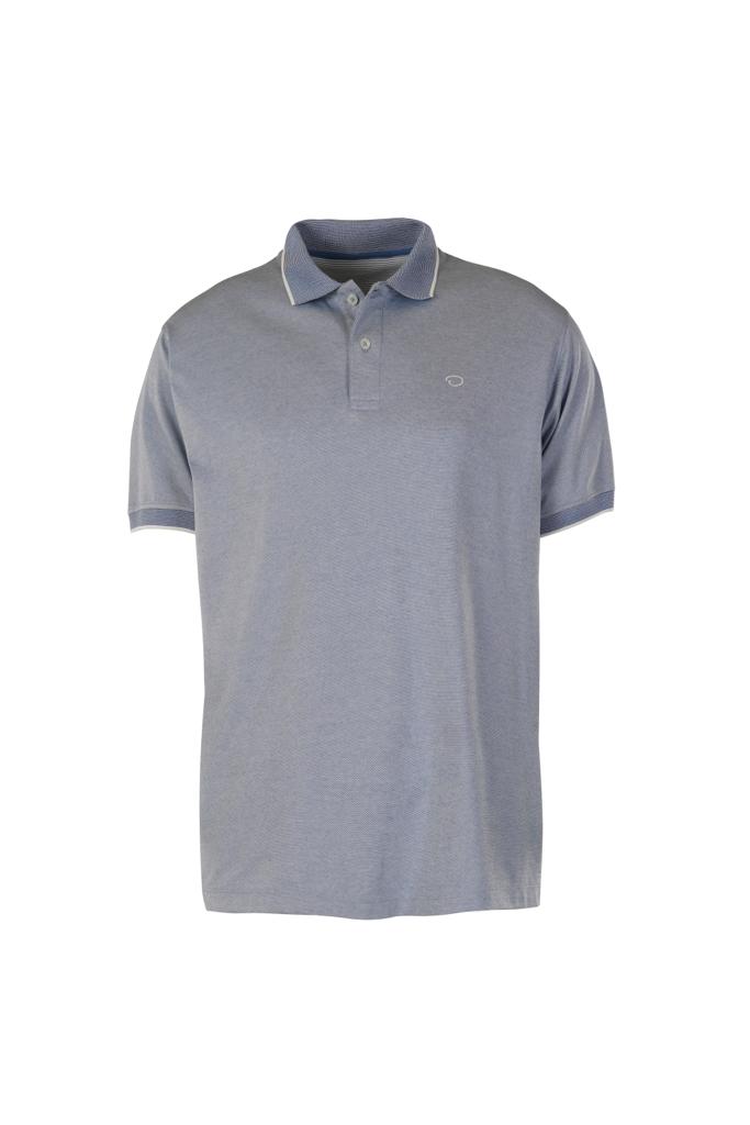 Classic Contrast: Collar-Tipped Polo