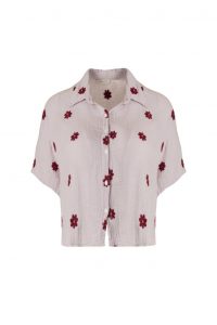 Gauzy Floral Shirt - Thumbnail