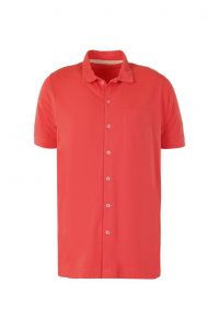 Crestview Full-Button Down Polo Shirt - Thumbnail