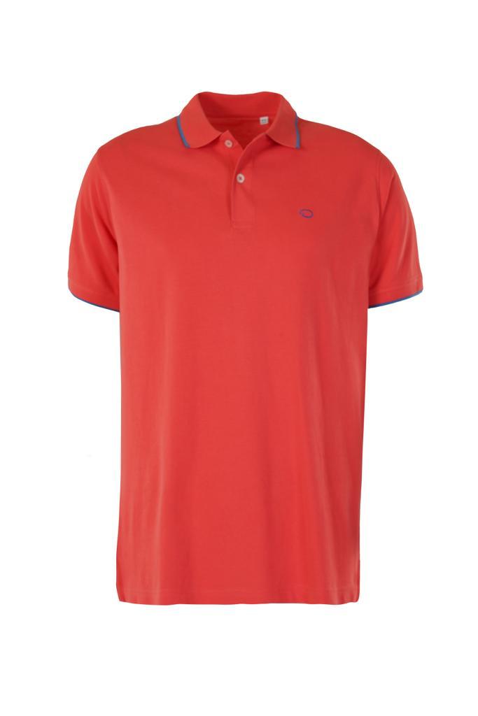 Classic Tipped Collar Piqué Polo