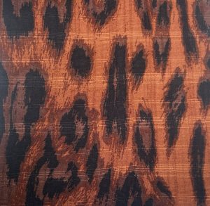 Digital leopard print on moroccan crepe 60×68 - Thumbnail