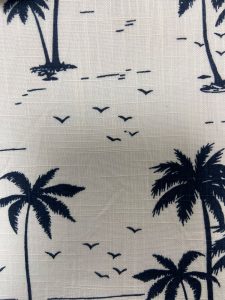 All over print on cotton cross hatch - Thumbnail