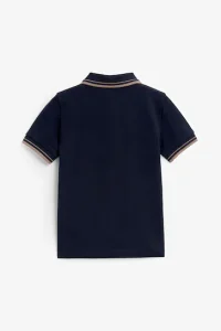 Short Sleeve Plain Polo Shirt (3mths-7yrs) - Thumbnail