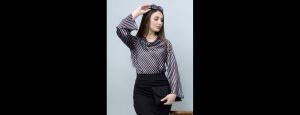 Women Cowl Neck Top - Thumbnail