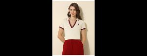 Tipped Collar Regular Fit Polo T-Shirt - Thumbnail