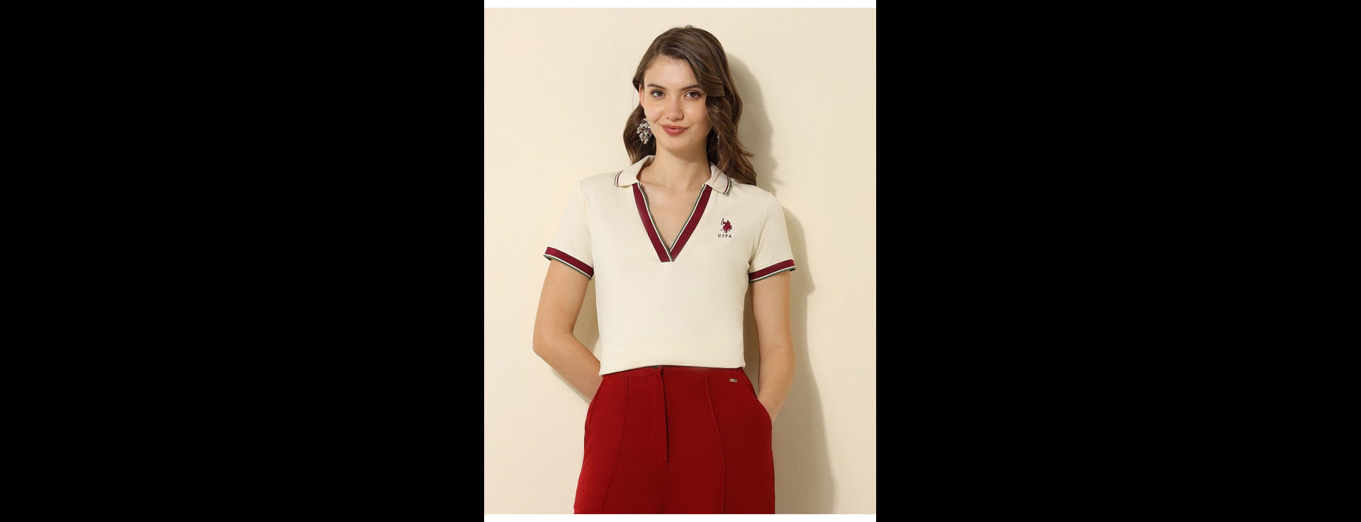 Tipped Collar Regular Fit Polo T-Shirt