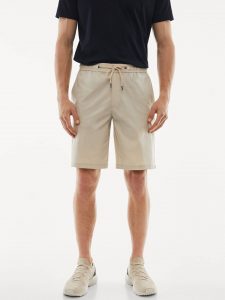 Slim Fit Water-repellent Technical Bermuda Shorts - Thumbnail
