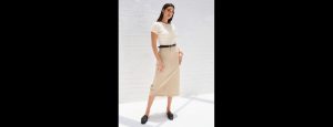 Regular Fit Exposed Seam Detail Ribbed T-Shirt - Thumbnail