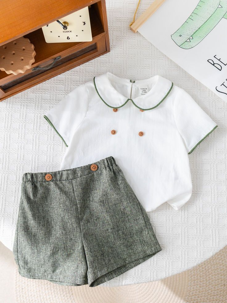 Baby Boy Cute Casual Summer Peter Pan