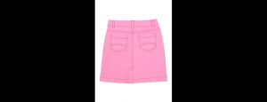 Girls Embellished Cotton A-Line Mini Skirt - Thumbnail