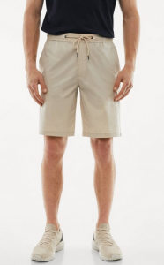 Slim Fit Water-repellent Technical Bermuda Shorts - Thumbnail