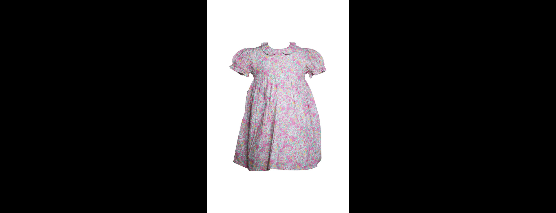 Pastel Meadow Puff Sleeve Dress