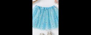 Girls Printed Flared Mini Skirt - Thumbnail