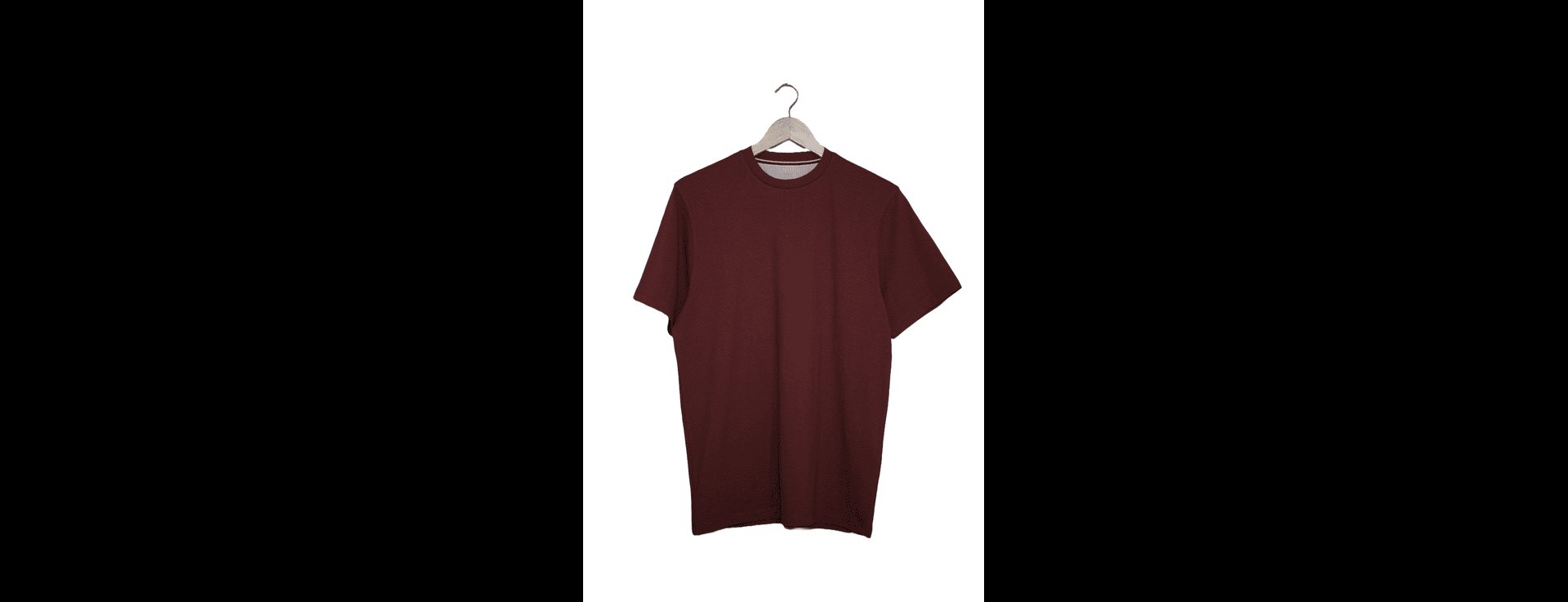 Essential Solid Unisex T-Shirt – Maroon