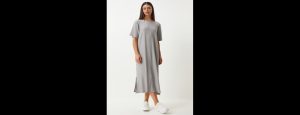 T-shirt Midi Dress - Thumbnail